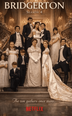 Poster der Serie "Bridgerton Staffel 4" HD für IPTV Anbieter in Deutschland