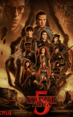 Stranger Things Staffel 5 Film Poster – IPTV Anbieter für Serien und Abenteuer in Deutschland