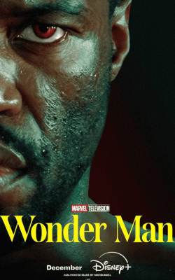 Wonder Man Film Poster – IPTV Anbieter für Superhelden und Action-Serien in Deutschland