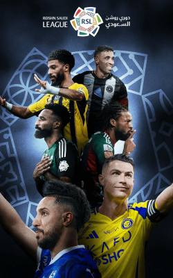 Roshn Saudi League (RSL) Logo and Players – Saudi Arabia Professional Football League 2026
